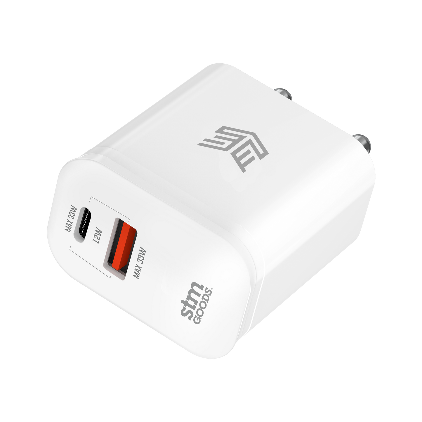 STM Fast charge 33W DUAL USB-C & USB-A Power Adapter