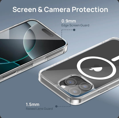 iPhone Case with Screen and Camera Lens Protector